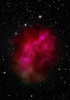 Star field in space a nebulae and a gas congestion. Elements of this image furnished by NASA .