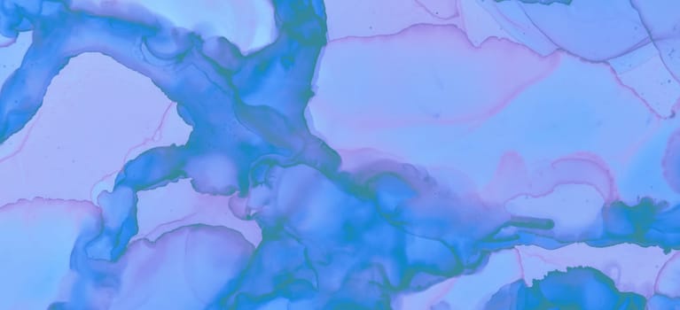 Modern Ink Stains Pattern. Blue Pastel Flow Design. Pink Pastel Flow Splash. Contemporary Wave Wallpaper. Blue Watercolour Paint Background. Fashion Ink Stains Pattern. Pastel Fluid Splash.