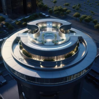 The roof of the skyscraper of the future, new technologies