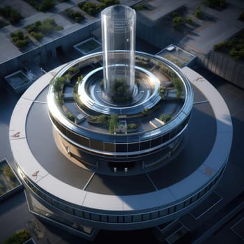 The roof of the skyscraper of the future, new technologies