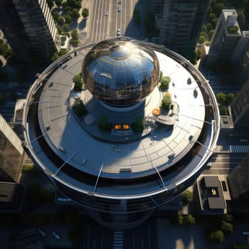 The roof of the skyscraper of the future, new technologies