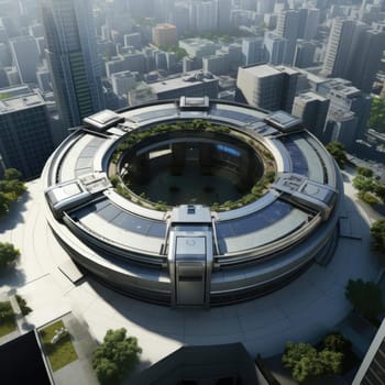 The roof of the skyscraper of the future, new technologies