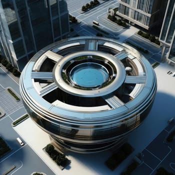 The roof of the skyscraper of the future, new technologies