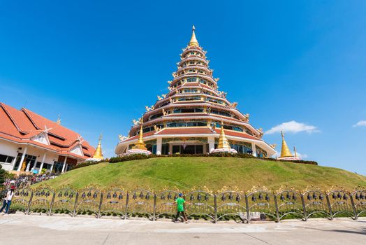 2016 JAN 02, huay pla kung temple , A beautiful temple in chiang rai , Thailand