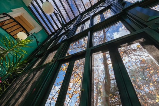 DAYLESFORD, AUSTRALIA - MAY 13, 2023: The interior of the Convent Daylesford in Daylesford on a cool spring morning in Victoria, Australia