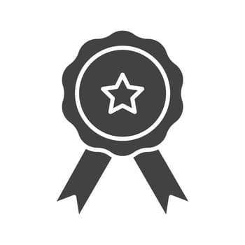 Badge Icon image. Suitable for mobile application.