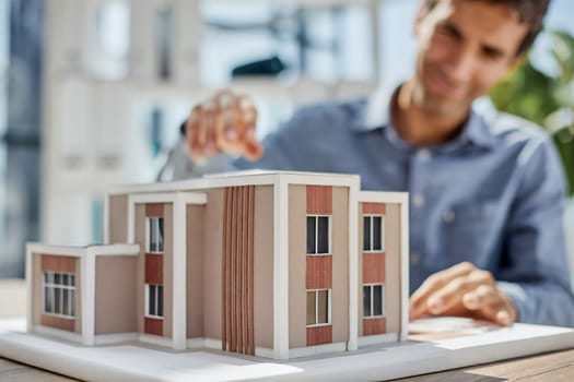 Concept - head of architectural agency. Director of architectural company.
