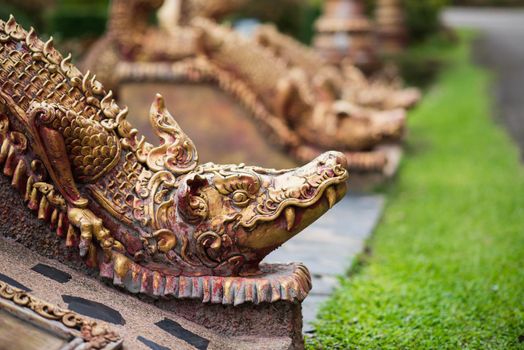 Golden Dragon statue, Thailand