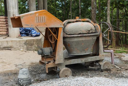 cement mill machine on the job