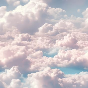 Dense clouds, seamless texture for your design