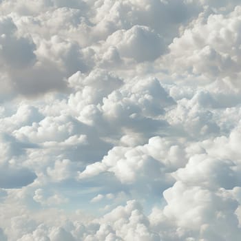 Dense clouds, seamless texture for your design