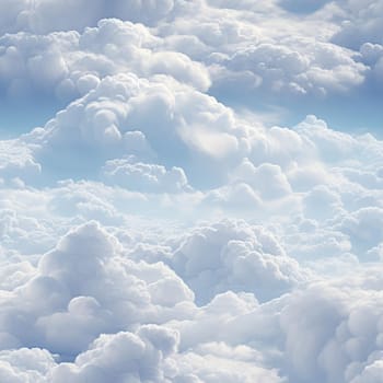 Dense clouds, seamless texture for your design