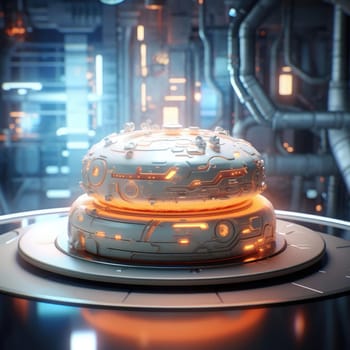Sci-fi is a beautiful luminous torus. The Future of Cooking