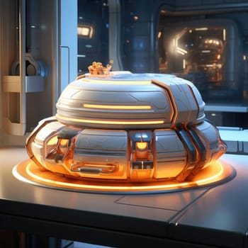 Sci-fi is a beautiful luminous torus. The Future of Cooking