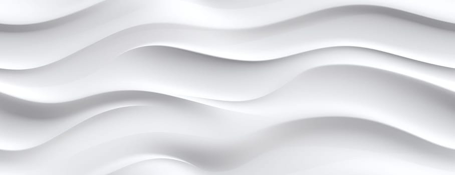 The texture is white geometric waves, seamless. Beautiful background for your design