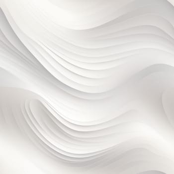 The texture is white geometric waves, seamless. Beautiful background for your design