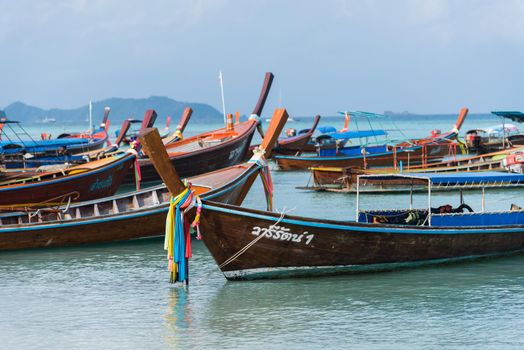 2016 OCTOBER 18, seascape of lipe island  wonderful place at Satun in Thailand