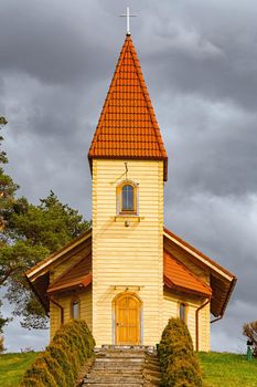 Small church in the countryside 