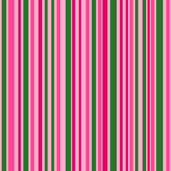 Hand drawn seamless pattern of vertical bright pink green stripes, summer vibrant striped background, modern trendy contemporary fabric print, saturated energetic colors, rainbow design dopamin