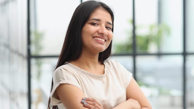 Successful young female entrepreneur, small business owner, female office employee