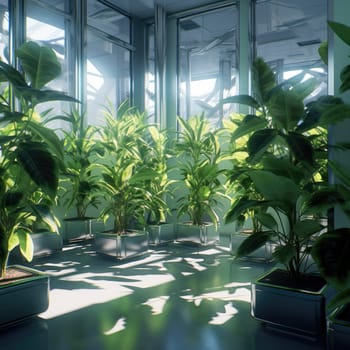 Plants in the laboratory of the future. Eco-Engineering Concept