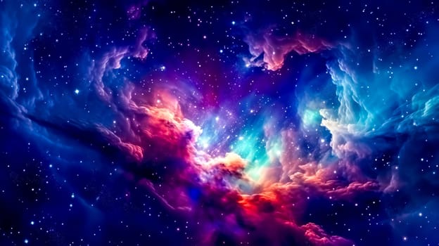 planets and galaxies in the infinite universe, astronomy and science, made with Generative AI. High quality illustration