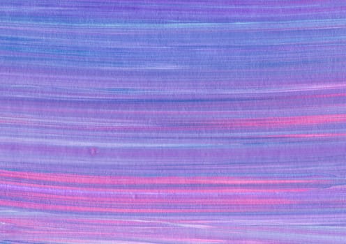 Painted background of mixed colors. Blue, purple and pink texture with a touch of teal shade. Very long brush strokes of acrylic paint. Artistic design for a business card, website templates, etc