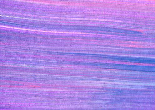 Painted background of mixed colors. Blue, purple and pink texture with a touch of teal shade. Very long brush strokes of acrylic paint. Artistic design for a business card, website templates, etc