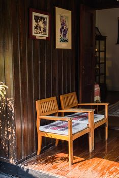 Two Chairs on a Porch