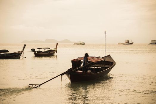 Fishing boat on thailand