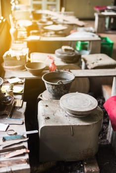 the place for make an earthen pot