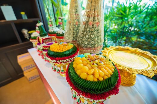 Thai wedding accessories for Relaunch ceremony