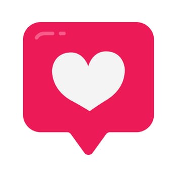 Heart Icon image. Suitable for mobile application.