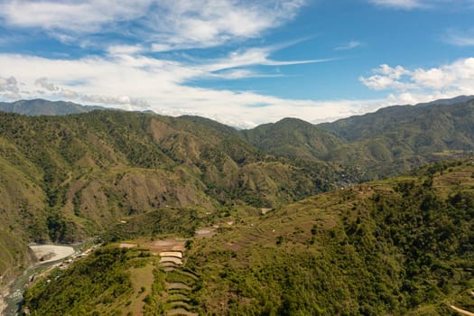 Rice terraces in a mountainous province. Philippines, Luzon.