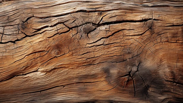 pinewood tree trunk knot background texture, dry tree trunk without bark with a knot, close-up. Light background with wood cracks structure horizontally material