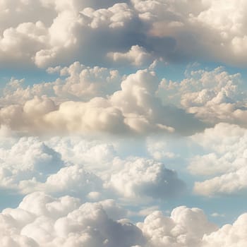 Dense clouds, seamless texture for your design