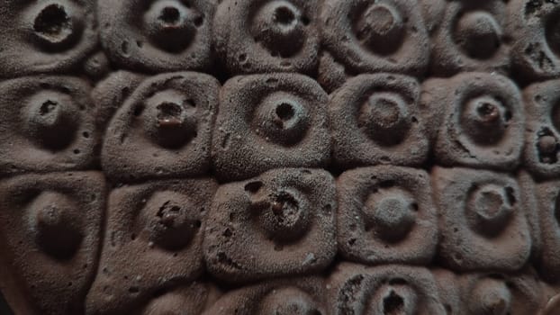 chocolate texture brown ice cream, sweet food dessert. High quality photo