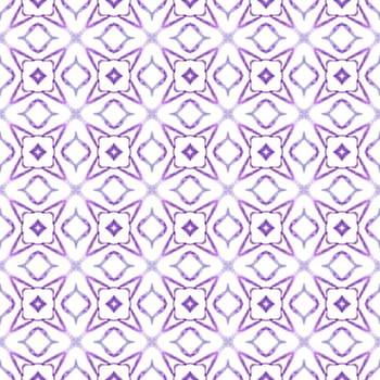 Repeating striped hand drawn border. Purple resplendent boho chic summer design. Textile ready sightly print, swimwear fabric, wallpaper, wrapping. Striped hand drawn design.
