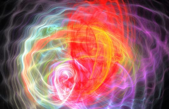 abstract violet background, unique illustration, multicolored fractal composition for graphic and design art projects. . High quality