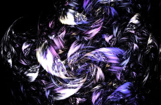 abstract violet background, unique illustration, multicolored fractal composition for graphic and design art projects. . High quality photo