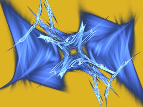 Abstract background, colored fantastic texture, unique art illustration, fractal for graphic design projects. High quality illustration.