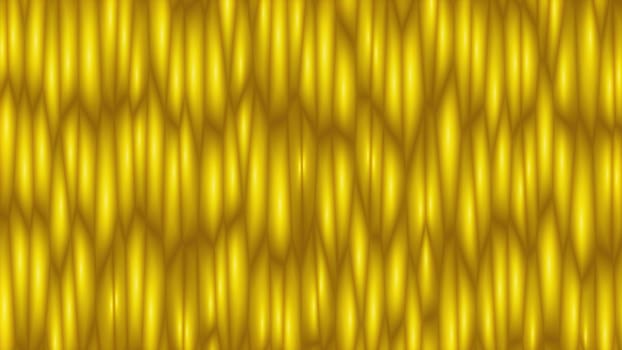 Golden abstract background. texture cells pattern