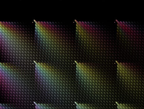 Imaginatory lush fractal texture image abstract background