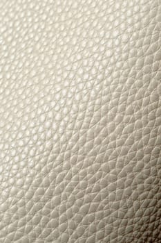Artificial white leather texture with waves and bends, AI Generated