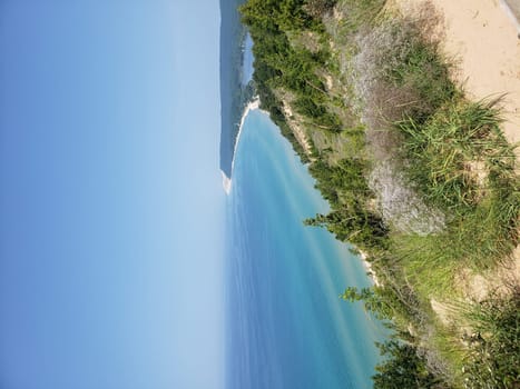 Views at the Empire Bluff Scenic Lookout, Empire Bluff Trail, Sleeping Bear Dunes National Lakeshore, Michigan