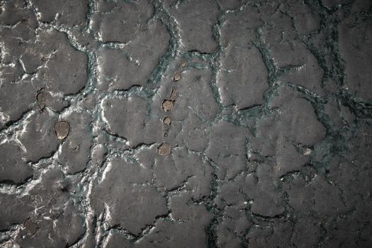 Grunge cracked texture. Black paint and structure pattern.Abstract texture
