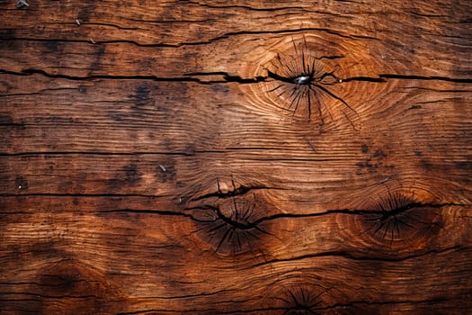 Old cracked oak boards. Wood texture. High quality photo