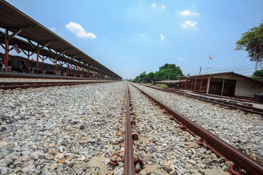 Thailand's railways are used for travel. Transport goods by train route