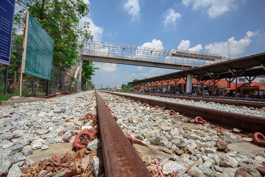 Thailand's railways are used for travel. Transport goods by train route