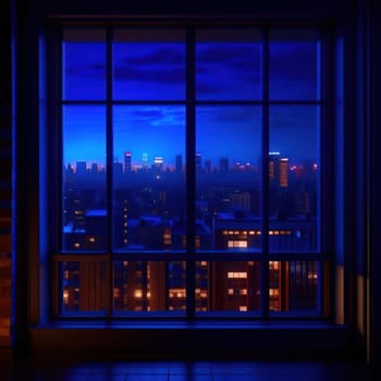 View from the window. Image created by AI
